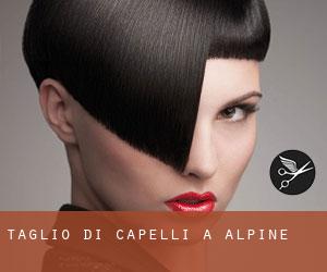 Taglio di capelli a Alpine